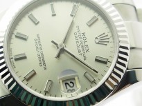 Datejust 31mm 278273 SS BP Best Edition Silver Stick Markers Dial on Oyster Bracelet