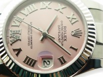 Datejust 31mm 278273 SS BP Best Edition Pink Roman Markers Dial on Oyster Bracelet