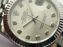 Datejust 31mm 278271 SS BP Best Edition Silver Crystal Markers Dial on Jubilee Bracelet