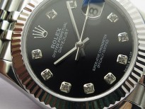 Datejust 31mm 278271 SS BP Best Edition Black Crystal Markers Dial on Jubilee Bracelet