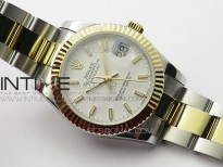 Datejust 31mm 278273 SS/YG BP Best Edition White Stick Markers Dial on SS/YG Oyster Bracelet