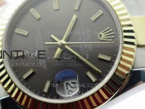 Datejust 31mm 278273 SS/YG BP Best Edition Gray Stick Markers Dial on SS/YG Oyster Bracelet