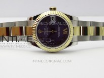 Datejust 31mm 278273 SS/YG BP Best Edition Purple Roman Markers Dial on SS/YG Oyster Bracelet