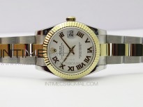 Datejust 31mm 278273 SS/YG BP Best Edition White Roman Markers Dial on SS/YG Oyster Bracelet