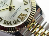 Datejust 31mm 278273 SS/YG BP Best Edition Silevr Roman Markers Dial on SS/YG Jubilee Bracelet
