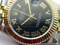 Datejust 31mm 278273 SS/YG BP Best Edition Black Roman Markers Dial on SS/YG Jubilee Bracelet