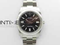 Oyster Perpetual 41mm 124300 BP Best Edition Black Dial on SS Bracelet