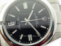 Oyster Perpetual 41mm 124300 BP Best Edition Black Dial on SS Bracelet