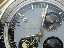 Speedmaster 50th Anniversary SS OMF Best Edition Blue Dial on SS Bracelet Manual Winding Chrono Movement