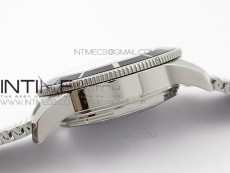 SuperOcean A13312 44mm Black Bezel Black Dial on SS Bracelet A7750