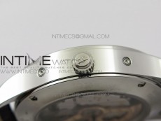 Master Calendar Moonphase SS OMF 1:1 Best Edition Gray Dial on Brown Leather Strap A866/1