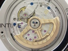 Master Calendar Moonphase SS OMF 1:1 Best Edition Gray Dial on Brown Leather Strap A866/1