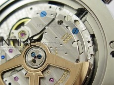 Master Calendar Moonphase SS OMF 1:1 Best Edition Gray Dial on Brown Leather Strap A866/1