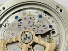 Master Calendar Moonphase SS OMF 1:1 Best Edition Gray Dial on Brown Leather Strap A866/1