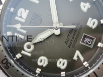 Autavia WBE5116 42mm SS KOR 1:1 Best Edition Gray Dial on SS Bracelet SW200 (Free Nylon and Leather Strap)