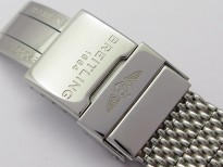 Navitimer 41mm SS B50 Best Edition SS Black Dial Stick Markers on SS Bracelet A7750