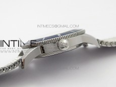Super Ocean Heritage 46mm SS Blue Bezel Blue Dial on SS Mesh Bracelet A2824