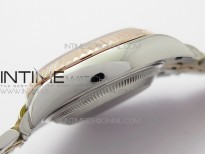 Datejust 31mm 279173 SS/RG BP Best Edition Silver Crystal Markers Dial on SS/RG Jubilee Bracelet ETA2671