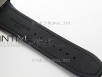 Vanguard V45 Chrono SS ABF Best Edition Black Dial on Black Gummy Strap A7750