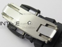 RM055 Real NTPT ZF 1:1 Best Edition Skeleton Dial on Black Rubber Strap SEIKO Movement