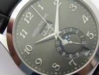 Annual Calendar Complications 5396 SS GRF Best Edition Gray dial on Black leather strap A324