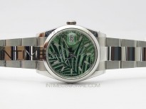 DateJust 36 SS 126200 BP 1:1 Best Edition New Green Dial on Oyster Bracelet