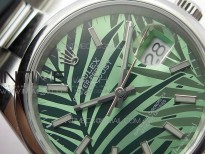DateJust 36 SS 126200 BP 1:1 Best Edition New Green Dial on Oyster Bracelet