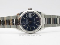 DateJust 36 SS 126200 BP 1:1 Best Edition New Blue Dial on Oyster Bracelet