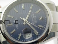 DateJust 36 SS 126200 BP 1:1 Best Edition New Blue Dial on Oyster Bracelet