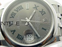 DateJust 36 SS 126200 BP 1:1 Best Edition Gray Dial on Jubilee Bracelet