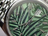 DateJust 36 SS 126200 BP 1:1 Best Edition New Green Dial on Jubilee Bracelet