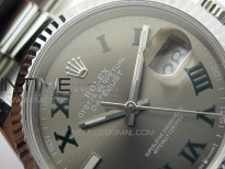 DateJust 36 SS 126234 BP 1:1 Best Edition Gray Dial on Oyster Bracelet