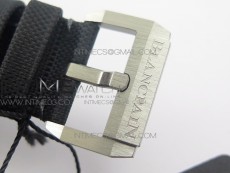 Fifty Fathoms Bathyscape Ti Case Ceramic Bezel GF 1:1 Best Edition Black Dial on Nylon Strap A1315