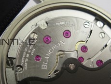 Fifty Fathoms Bathyscape Ti Case Ceramic Bezel GF 1:1 Best Edition Black Dial on Nylon Strap A1315