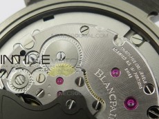 Fifty Fathoms Bathyscape Ti Case Ceramic Bezel GF 1:1 Best Edition Black Dial on Nylon Strap A1315