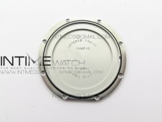 Ronde Solo de Cartier 36mm K11 RG/Dia 1:1 Best Edition White Dial on Black croco leather strap Ronda Quartz