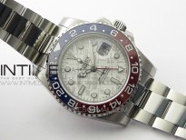 GMT-Master II 116719 BLNR Red/Blue Ceramic 904L BP 1:1 Best Edition White Dial On VR3285 (Correct Hand Stack)