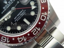 GMT-Master II 116719 BLNR Red/Blue Ceramic 904L BP 1:1 Best Edition Black Dial On VR3285 (Correct Hand Stack)