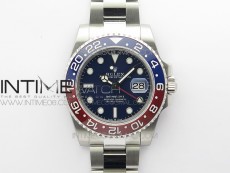 GMT-Master II 116719 BLNR Red/Blue Ceramic 904L BP 1:1 Best Edition Blue Dial On VR3285 (Correct Hand Stack)