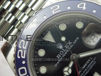 GMT Master II 126710 BLRO Red/Blue 904L SS MIF 1:1 Best Edition on Jubilee Bracelet VR3285 CHS