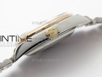 DateJust 36 SS/RG 126201 BP 1:1 Best Edition Silver/Gray Dial on Jubilee Bracelet