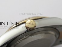 DateJust 36 SS/RG 126201 BP 1:1 Best Edition Silver Dial on Jubilee Bracelet