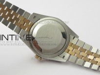 DateJust 36 SS/RG 126231 BP 1:1 Best Edition Silevr Dial on Oyster Bracelet