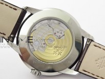 Perpetual Calendar 5320G-001 SS GSF 1:1 Best Edition Cream Dial on Brown Leather Strap A324