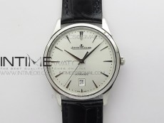 Master 1238420 SS ZF 1:1 Best Edition Silver Dial on Black Leather Strap A899/1