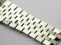 DateJust 41 126334 ZF 1:1 Best Edition 904L Steel White Dial Stick Marker on Jubilee Bracelet A2824
