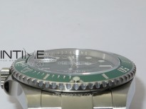 Submariner 116610 LV Green Ceramic Clean 904L 1:1 Best Edition on SS Bracelet SA3135