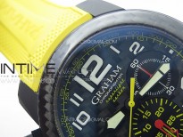 Chronofighter Superlight JKF 1:1 Best Edition on Yellow Rubber Strap A7750