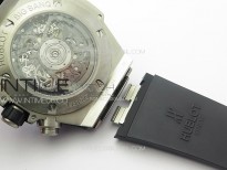 Hublot Big Bang Unico Titanium Ceramic V2 ZF 1:1 Best Edition Skeleton Dial on Black Rubber Strap A1280