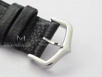 Tank Louis Ladies 25mm SS 8848F 1:1 Best Edition White Dial on Black Leather Strap Ronda Quartz